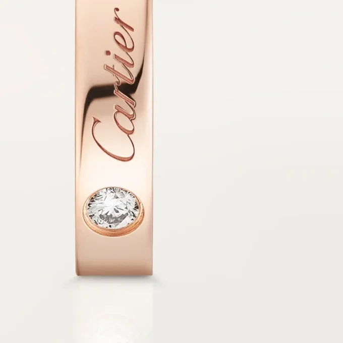 C De Cartier Wedding Band – Pink Gold, Diamond – Cartier