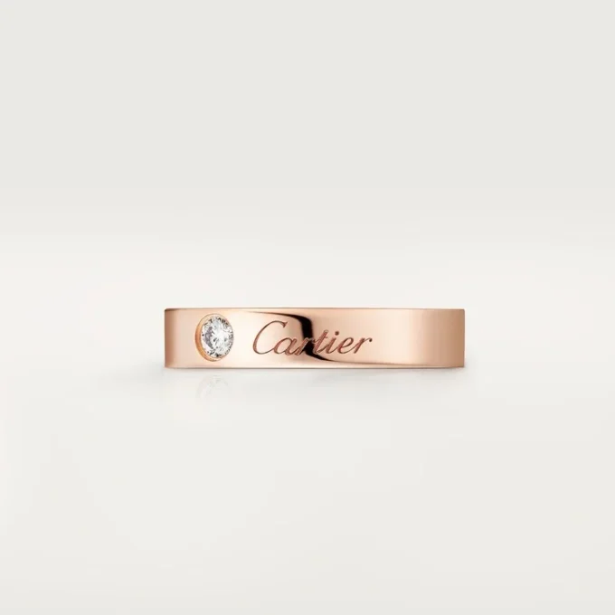C De Cartier Wedding Band – Pink Gold, Diamond – Cartier