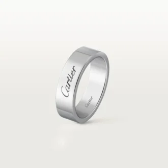 C De Cartier Wedding Band – Platinum – Cartier