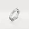 C De Cartier Wedding Band – Platinum – Cartier
