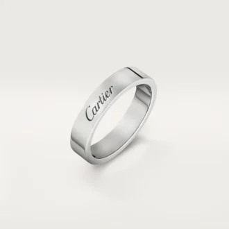 C De Cartier Wedding Band – Platinum – Cartier