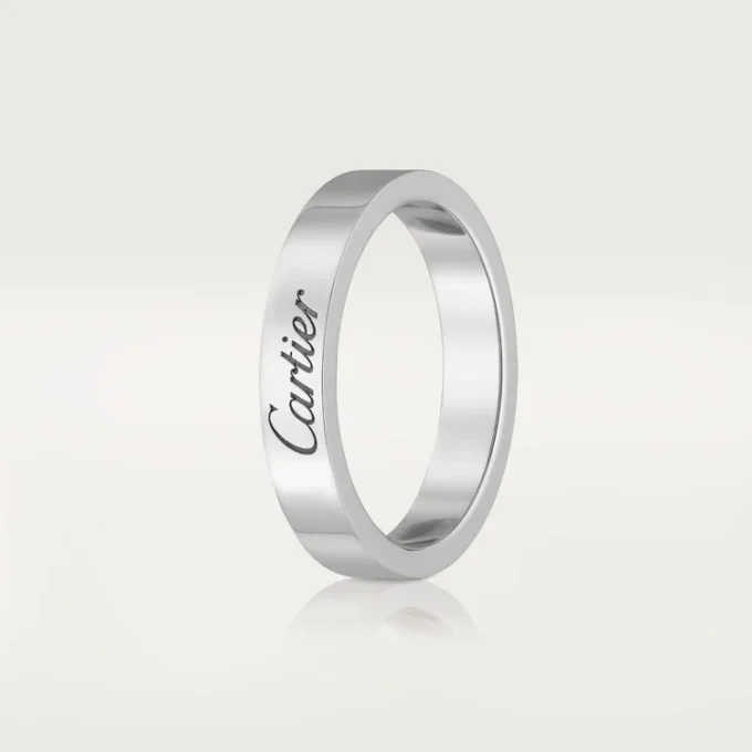 C De Cartier Wedding Band – Platinum – Cartier