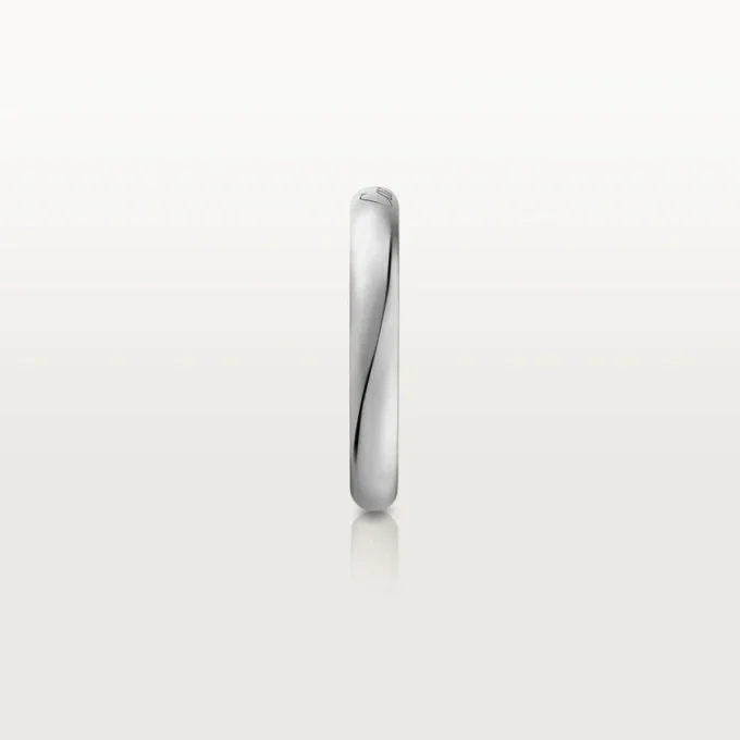 C De Cartier Wedding Band – Platinum – Cartier
