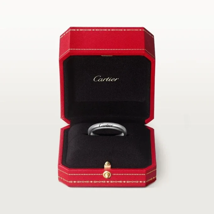 C De Cartier Wedding Band – Platinum – Cartier