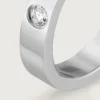 C De Cartier Wedding Band – Platinum, Diamond – Cartier