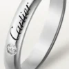 C De Cartier Wedding Band – Platinum, Diamond – Cartier