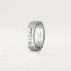 C De Cartier Wedding Band – Platinum, Diamond – Cartier