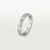 C De Cartier Wedding Band – Platinum, Diamonds – Cartier