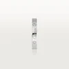 C De Cartier Wedding Band – Platinum, Diamonds – Cartier