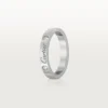 C De Cartier Wedding Band – Platinum, Diamonds – Cartier