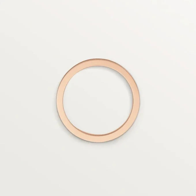 C De Cartier Wedding Band – Rose Gold – Cartier
