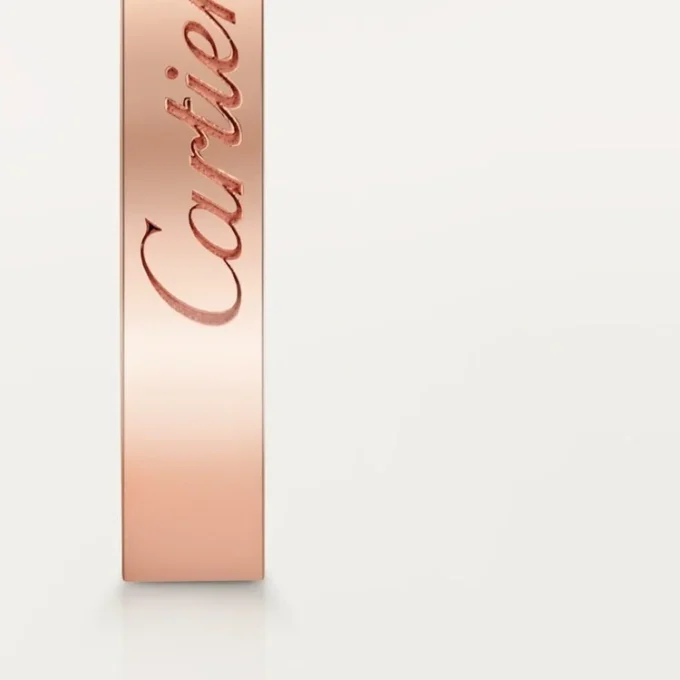 C De Cartier Wedding Band – Rose Gold – Cartier