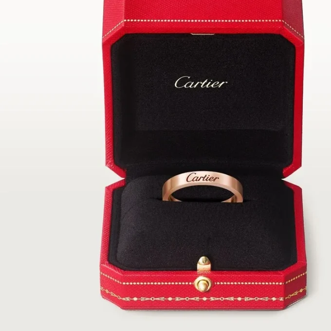 C De Cartier Wedding Band – Rose Gold – Cartier