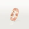 C De Cartier Wedding Band – Rose Gold, Diamond – Cartier