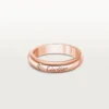 C De Cartier Wedding Ring, 4 Mm Width, 1 Diamond