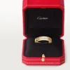 C De Cartier Wedding Ring, 4 Mm Width, 1 Diamond