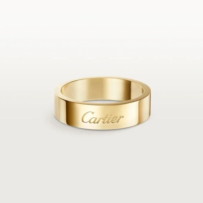 C De Cartier Wedding Ring, 5 Mm Width
