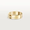 C De Cartier Wedding Ring, 5 Mm Width, 1 Diamond