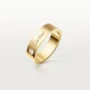 C De Cartier Wedding Ring, 5 Mm Width, 1 Diamond