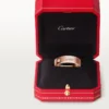 C De Cartier Wedding Ring, 5 Mm Width, 1 Diamond