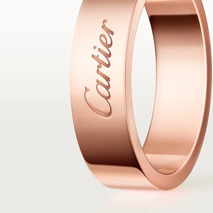 C De Cartier Wedding Ring, 5 Mm Width