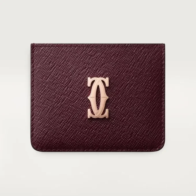 Card Holder, C De Cartier Card Holder, C De Cartier