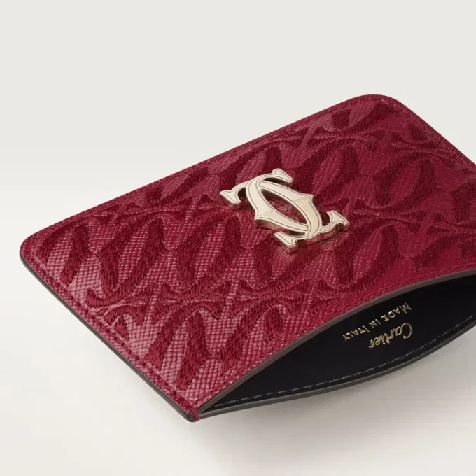 Card Holder, C De Cartier Card Holder, C De Cartier