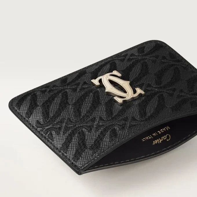 Card Holder, C De Cartier Card Holder, C De Cartier