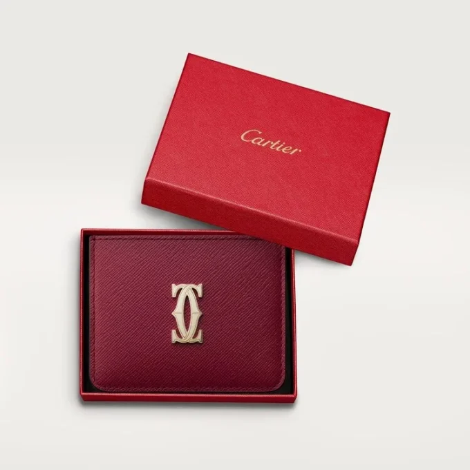 Card Holder, C De Cartier Card Holder, C De Cartier
