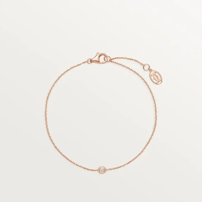 Cartier D’amour Bracelet, Diamond, Medium Model