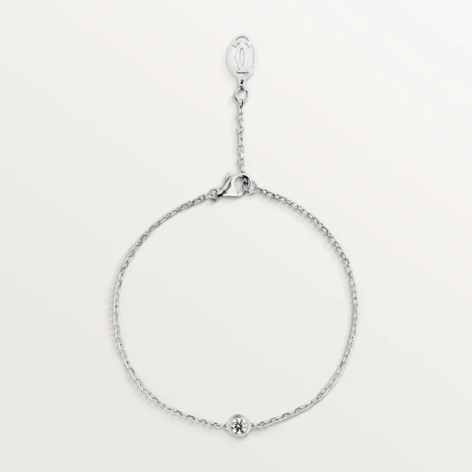 Cartier D’amour Bracelet, Diamond, Medium Model