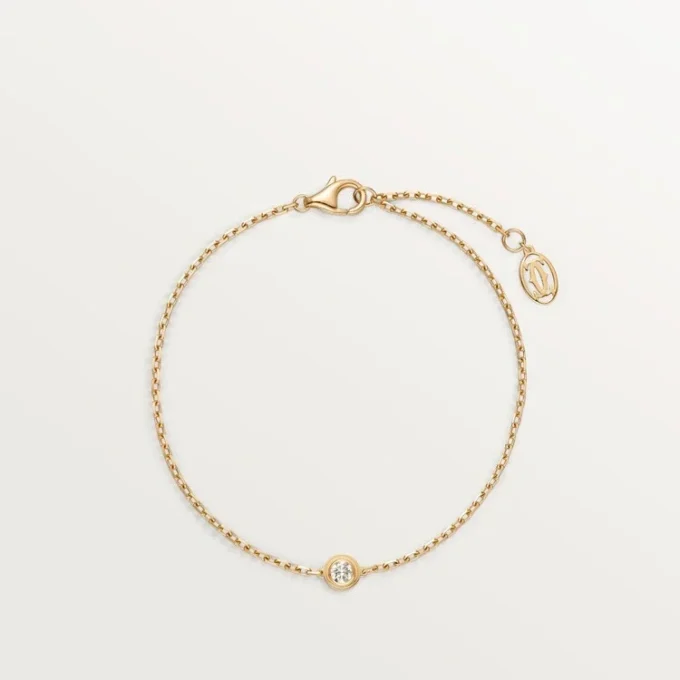 Cartier D’amour Bracelet, Diamond, Medium Model