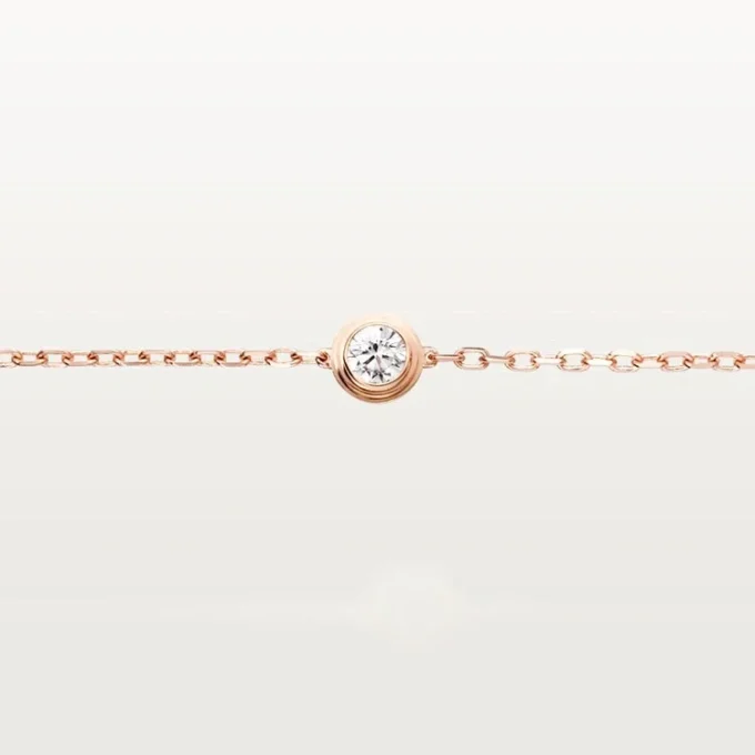 Cartier D’amour Bracelet, Diamond, Medium Model