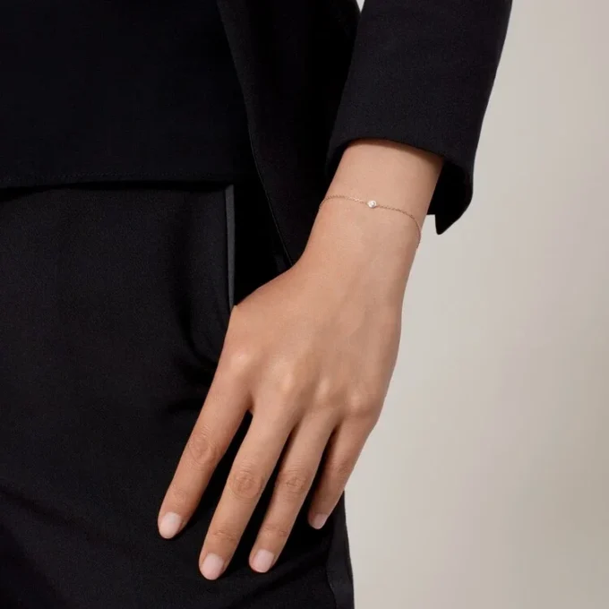 Cartier D’amour Bracelet, Diamond, Mini Model