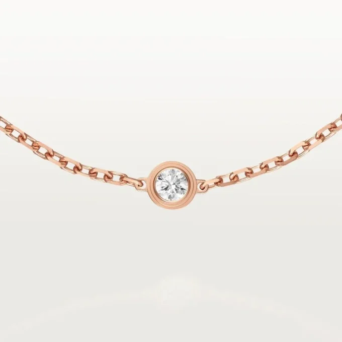 Cartier D’amour Bracelet, Diamond, Mini Model