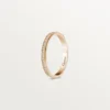 Cartier D’amour Wedding Band – Pink Gold, Diamonds – Cartier