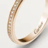 Cartier D’amour Wedding Band – Pink Gold, Diamonds – Cartier