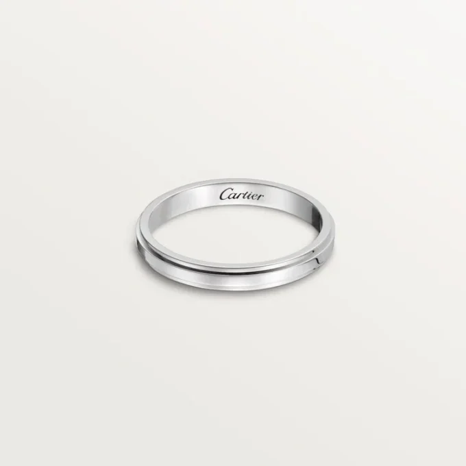 Cartier D’amour Wedding Band – Platinum – Cartier