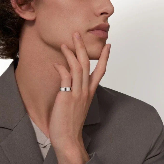Cartier D’amour Wedding Band – Platinum – Cartier