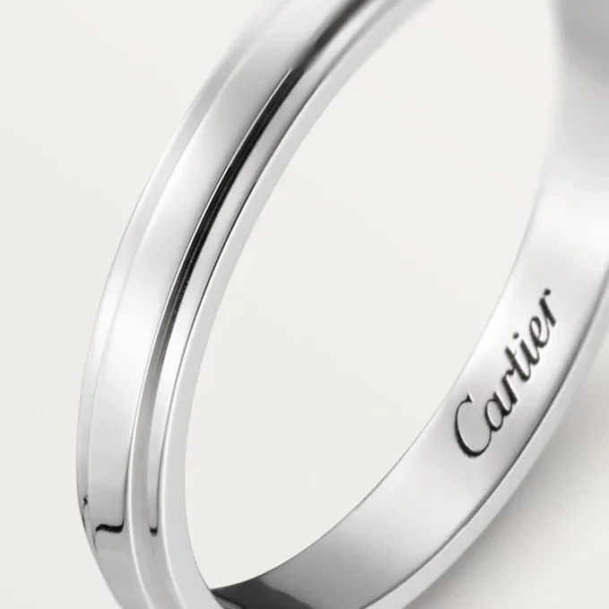 Cartier D’amour Wedding Band – Platinum – Cartier