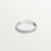Cartier D’amour Wedding Band – Platinum, Diamonds – Cartier