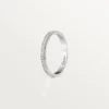 Cartier D’amour Wedding Band – Platinum, Diamonds – Cartier