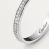 Cartier D’amour Wedding Band – Platinum, Diamonds – Cartier