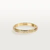 Cartier D’amour Wedding Ring, 2.3 Mm Width, Paved