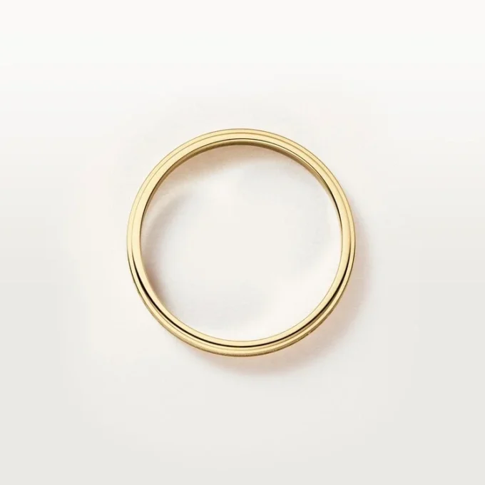 Cartier D’amour Wedding Ring, 2.3 Mm Width, Paved