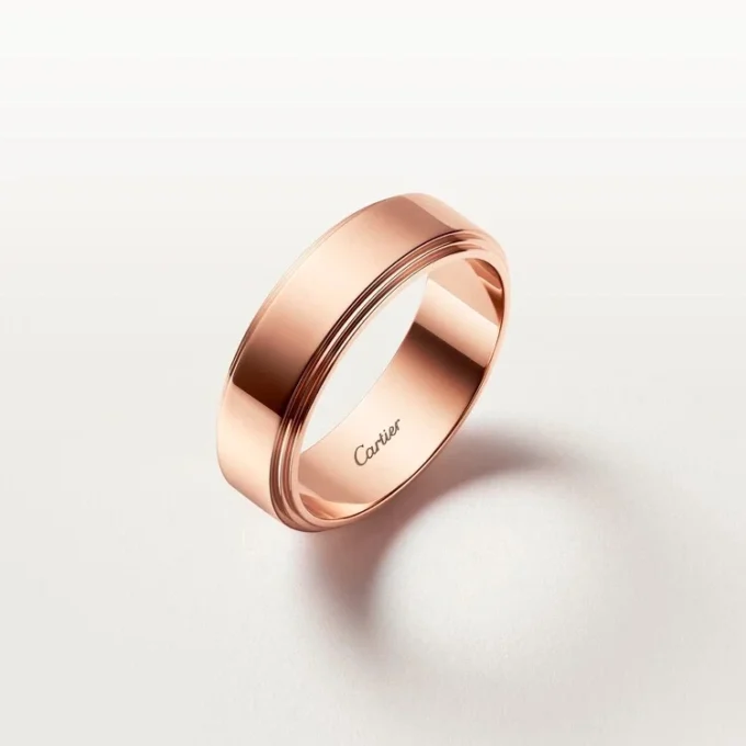 Cartier D’amour Wedding Ring, 6 Mm Width Cartier D’amour Wedding Ring, 6 Mm Width