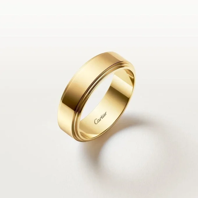 Cartier D’amour Wedding Ring, 6 Mm Width Cartier D’amour Wedding Ring, 6 Mm Width