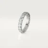 Cartier Destinee Wedding Band, 4.1 Mm Width, Paved Cartier Destinee Wedding Band, 4.1 Mm Width, Paved