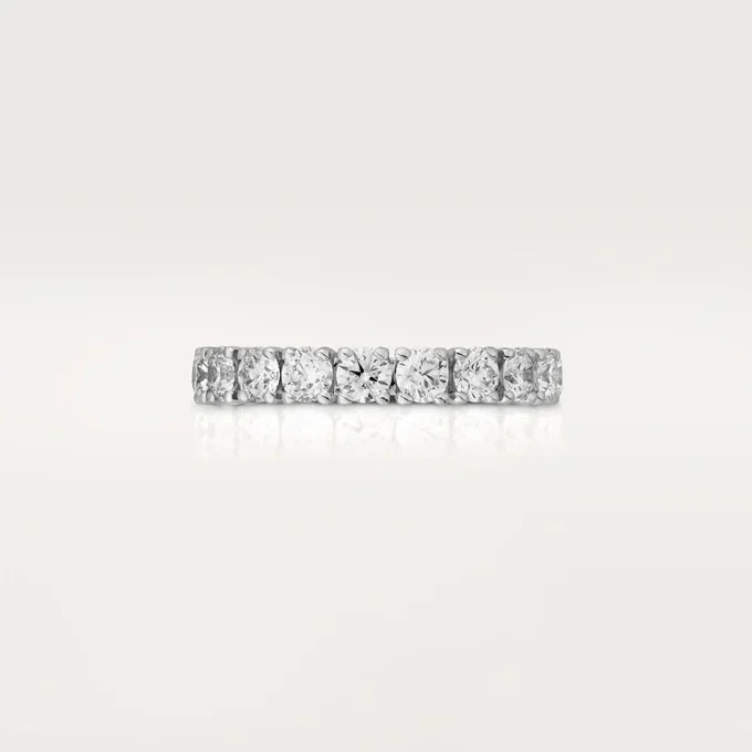 Cartier Destinee Wedding Band, 4.1 Mm Width, Paved Cartier Destinee Wedding Band, 4.1 Mm Width, Paved