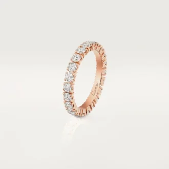 Cartier Destinee Wedding Band – Pink Gold, Diamonds – Cartier
